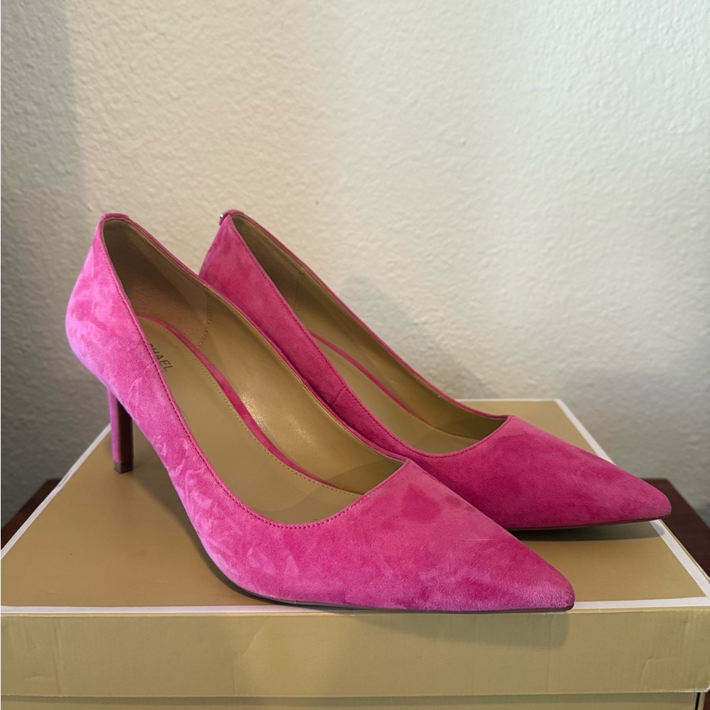 Michael Kors Vibrant Pink Heels